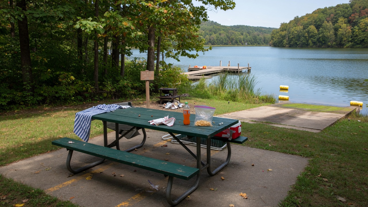 Old Fall Creek / Fall Creek Recreation Area near Lake Cumberland and Monticello Kentucky