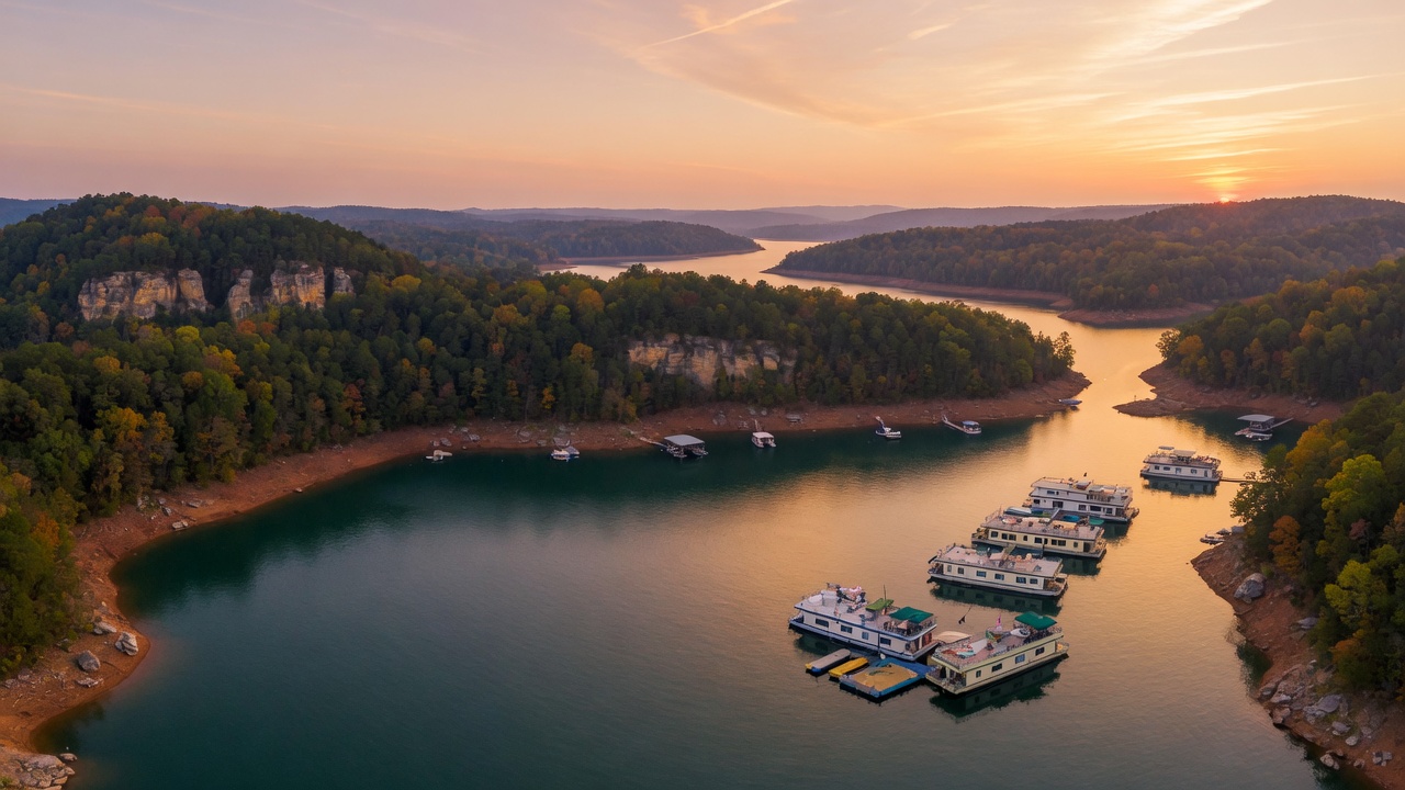 Fall Creek day-use without the resort rush near Lake Cumberland and Monticello Kentucky