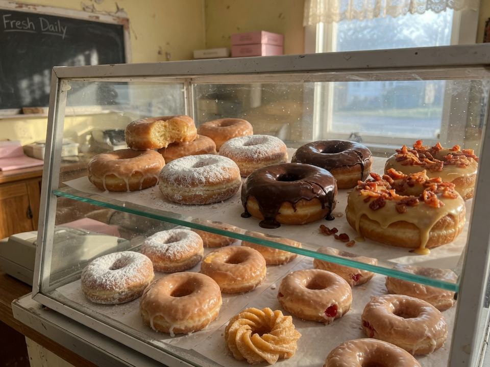 OMG Donuts Donuts in Monticello Kentucky near Lake Cumberland — menu and location for lake visitors