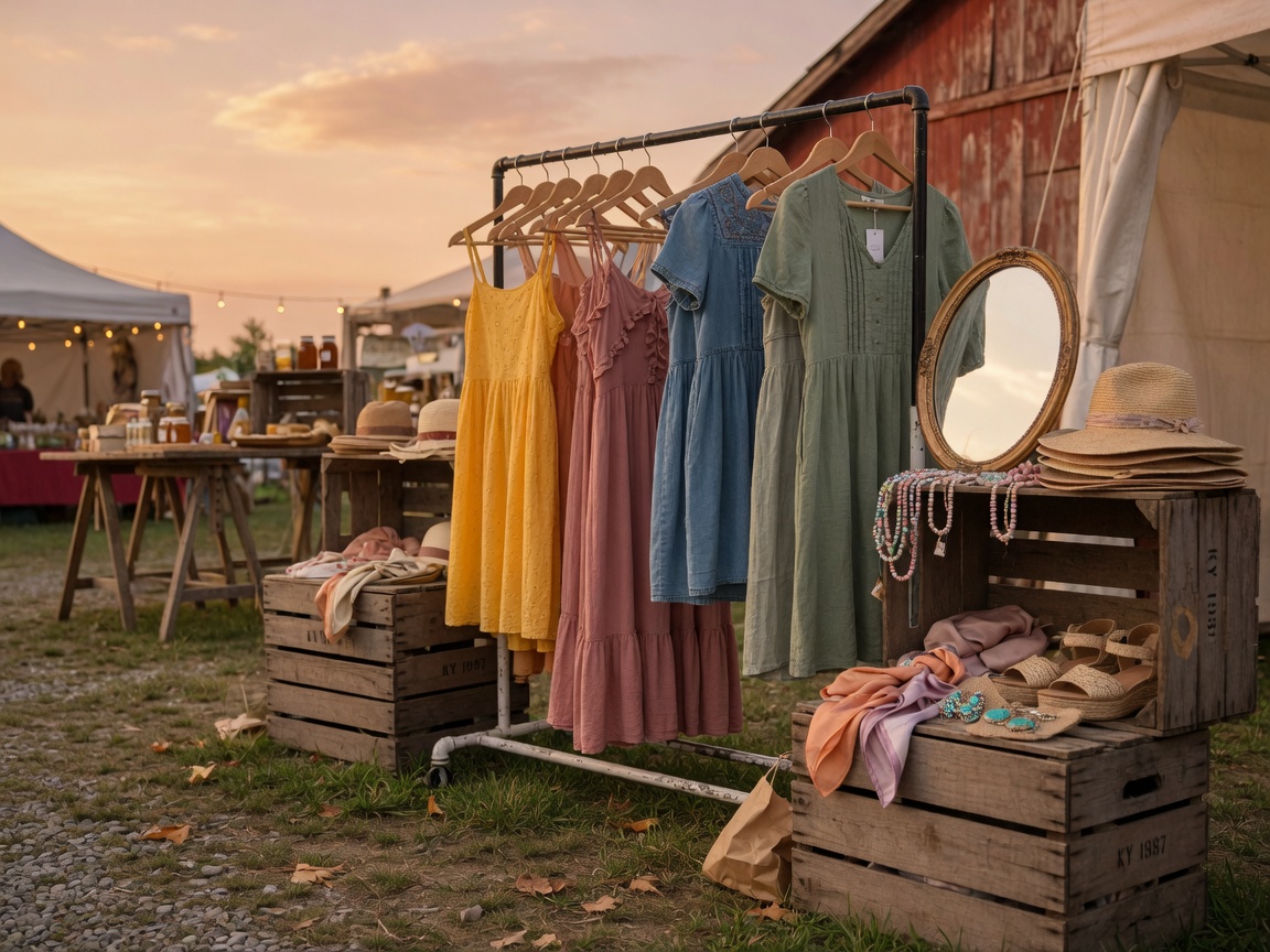 Rust and Ruffles Mobile Boutique Shops in Monticello Kentucky near Lake Cumberland — menu and location for lake visitors